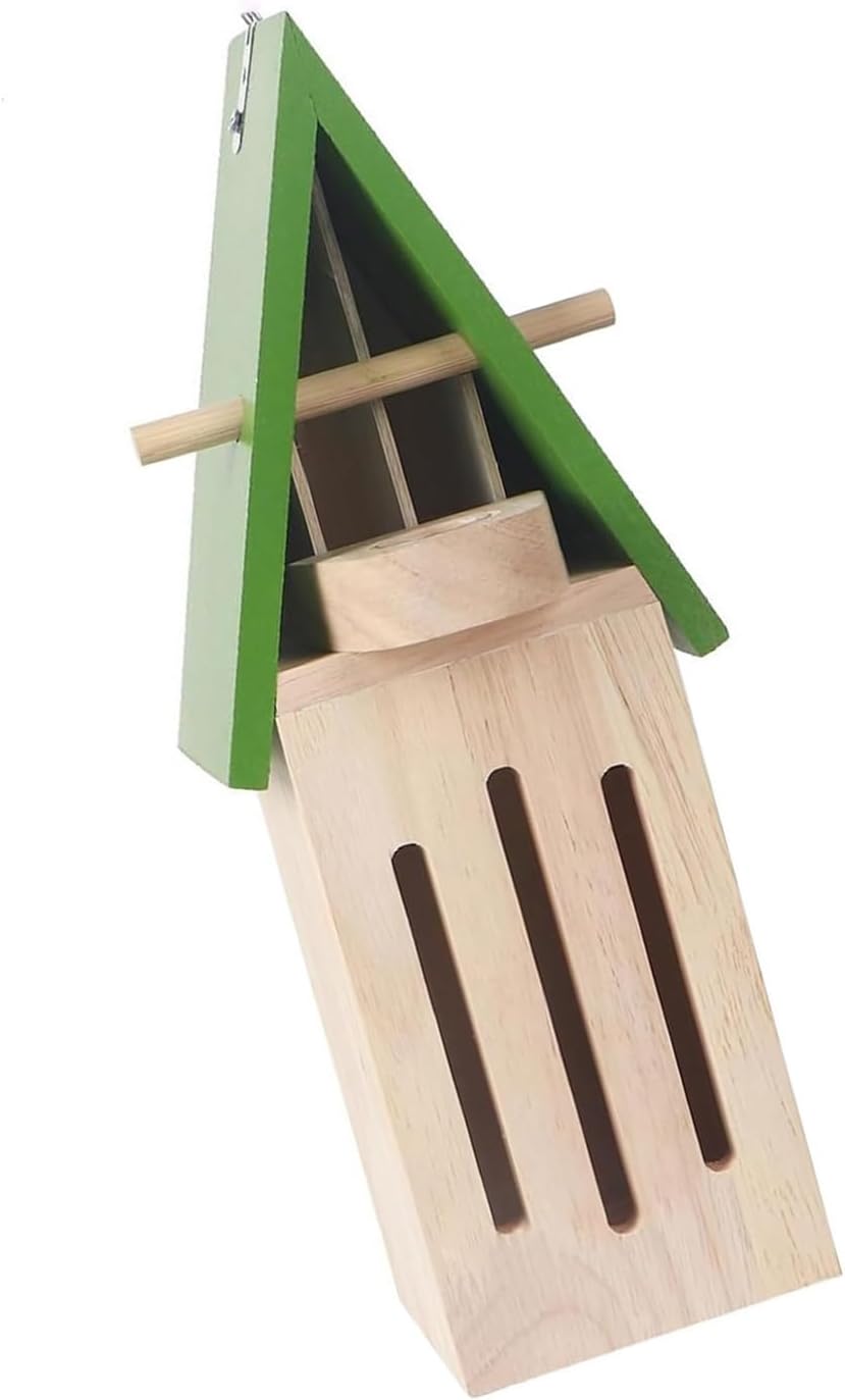 Handcrafted Wooden Butterfly Habitat Feeder Easy Installation Garden Decoration for Nature Observation Butterfly Habitat Outdoor Shelter