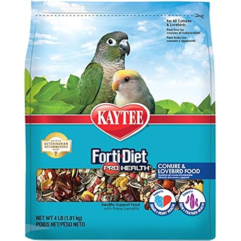 Kaytee Forti-Diet Pro Health Bird Food, 4lb Cover