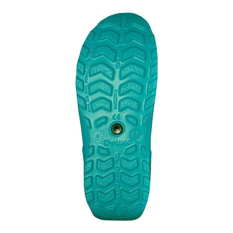 Sunshoes DYNA Zoccoli Medici Professionali Lab Green EU 38 – Antiscivolo SR, Antistatici ESD, Lavabili a 50°C, Anatomici e Traspiranti, Certificati EN ISO 20347 per Medici e Infermieri