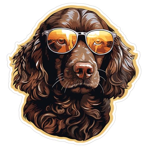 Boykin Spaniel Sticker 4 Inch Boykin Lover Hunting Dog Water Dog - Waterproof Animal Vinyl Decal for
