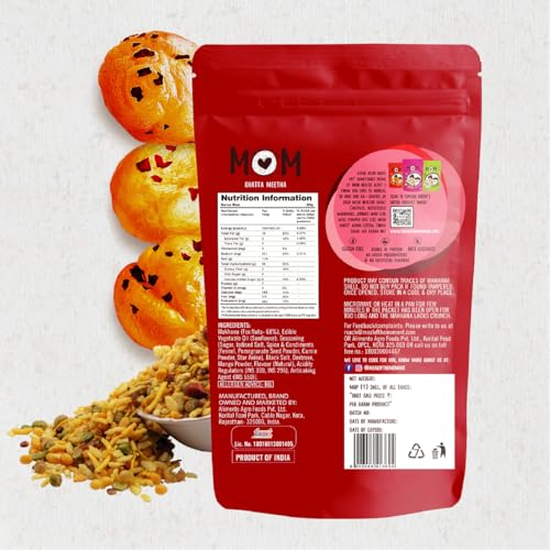 Image of MOM - Meal of the Moment, Roasted Khatta Meetha Makhana (Pack of 3), 52g - Gluten Free | Anti Oxidants | MSG Free | Zero Trans Fat | No added Preservatives and No Artificial Flavours