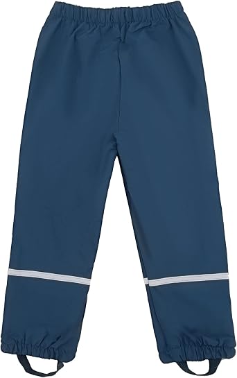 Unisex Kids Rain Pants,Toddler Waterproof and Windproof Rain Trousers Over Pants,Mud Dirty Proof for Girls Boys 98-134