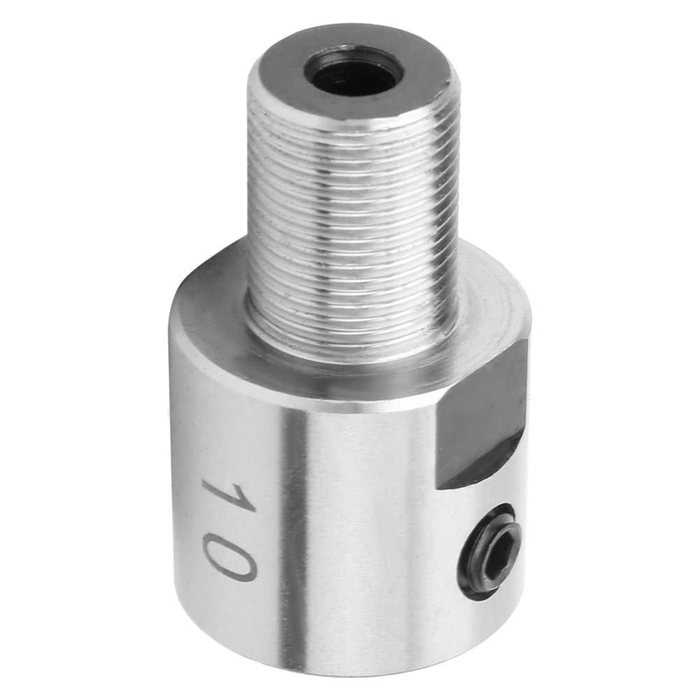 Biela de mandril Alupre de acero inoxidable M14 * 1 para mandril de torno K01-50/63 K02-50/63(12