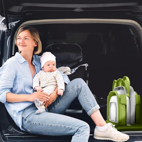 Image of TPN Collapsible Baby Bathtub, Baby Bath Tub with Soft Cushion & Real-Time Thermometer, Baby Bathtub Infant to Toddler Tub (0-36 Months), Portable Newborn Travel Bath Tub