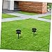Milisten 2sets Solar Ground Light Plugs Replacement Stakes for Lawn Garden Outdoor Lighting Sturdy No Tool Installation
