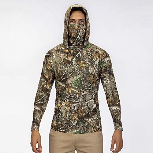 Hurley Men's Standard Quick Dry Realtree Long Sleeve Hooded Shirt2