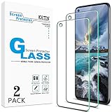 KATIN [2-Pack] For OnePlus Nord N100 [with Camera hole] Tempered Glass Screen Protector Anti Scratch, Bubble Free, 9H Hardness, Easy to Install, Case Friendly