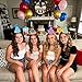 Pai Sence Small Party Hats for Stuffed Animals Toys Felt Party Hats with Pom Poms Birthday Hat for Toys M