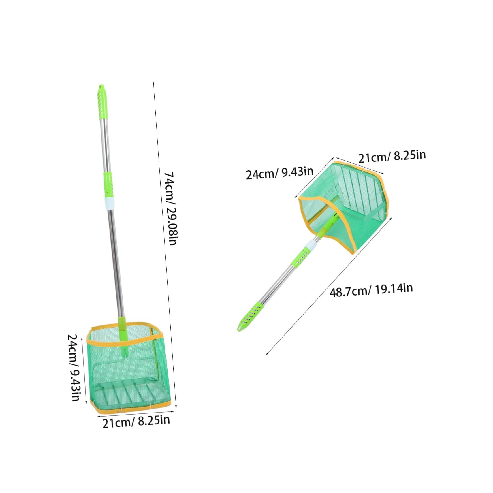 Toyvian Rete Portatile per Recupero Palline Design Ergonomico e capacità per Allenamenti e Pratiche