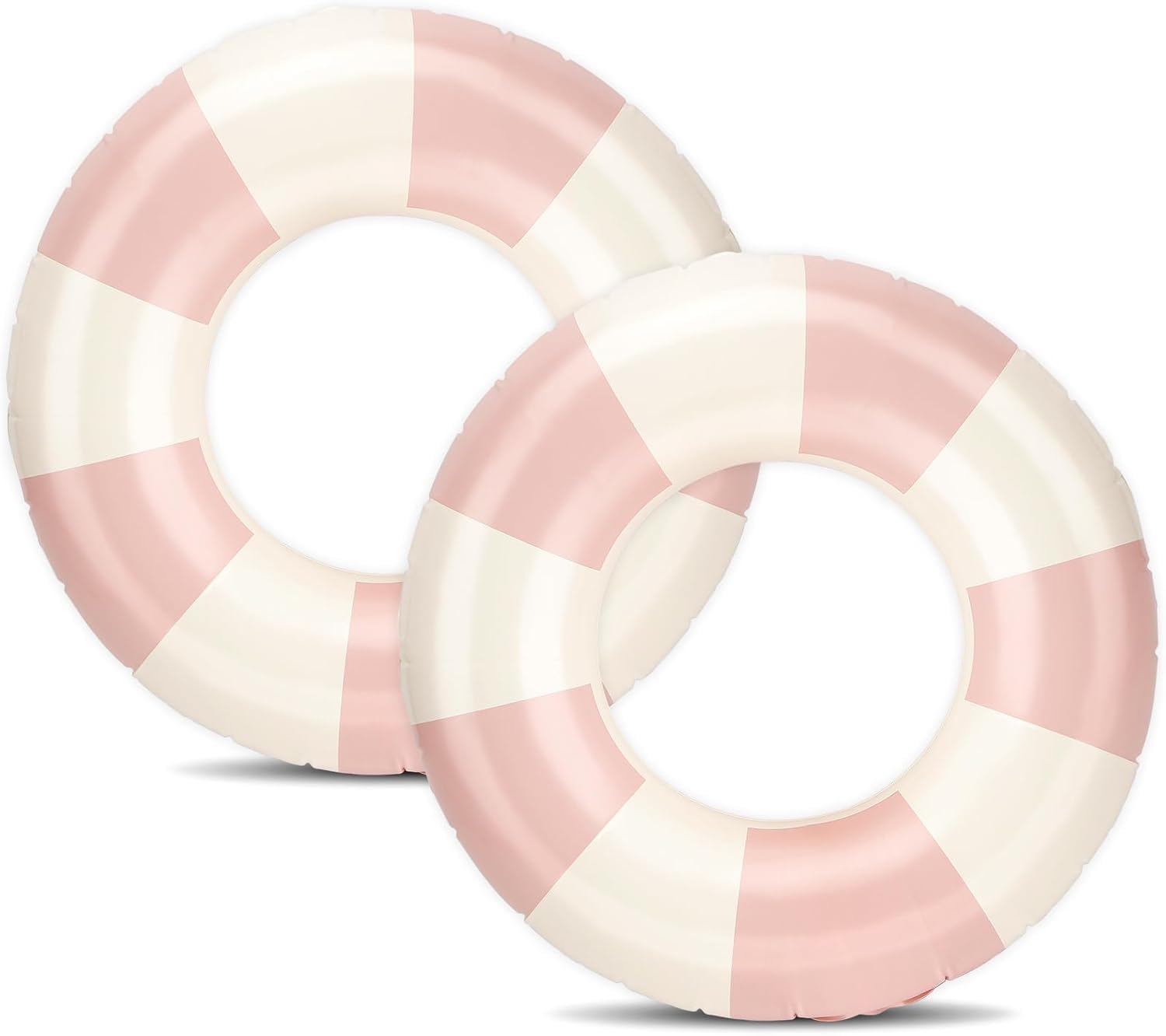 Anello di Nuoto Gonfiabile Salvagente Adulto, Strisce retro PVC gonfiabile Anello da Nuoto, piscina gonfiabile per feste estive in spiaggia e in piscina
