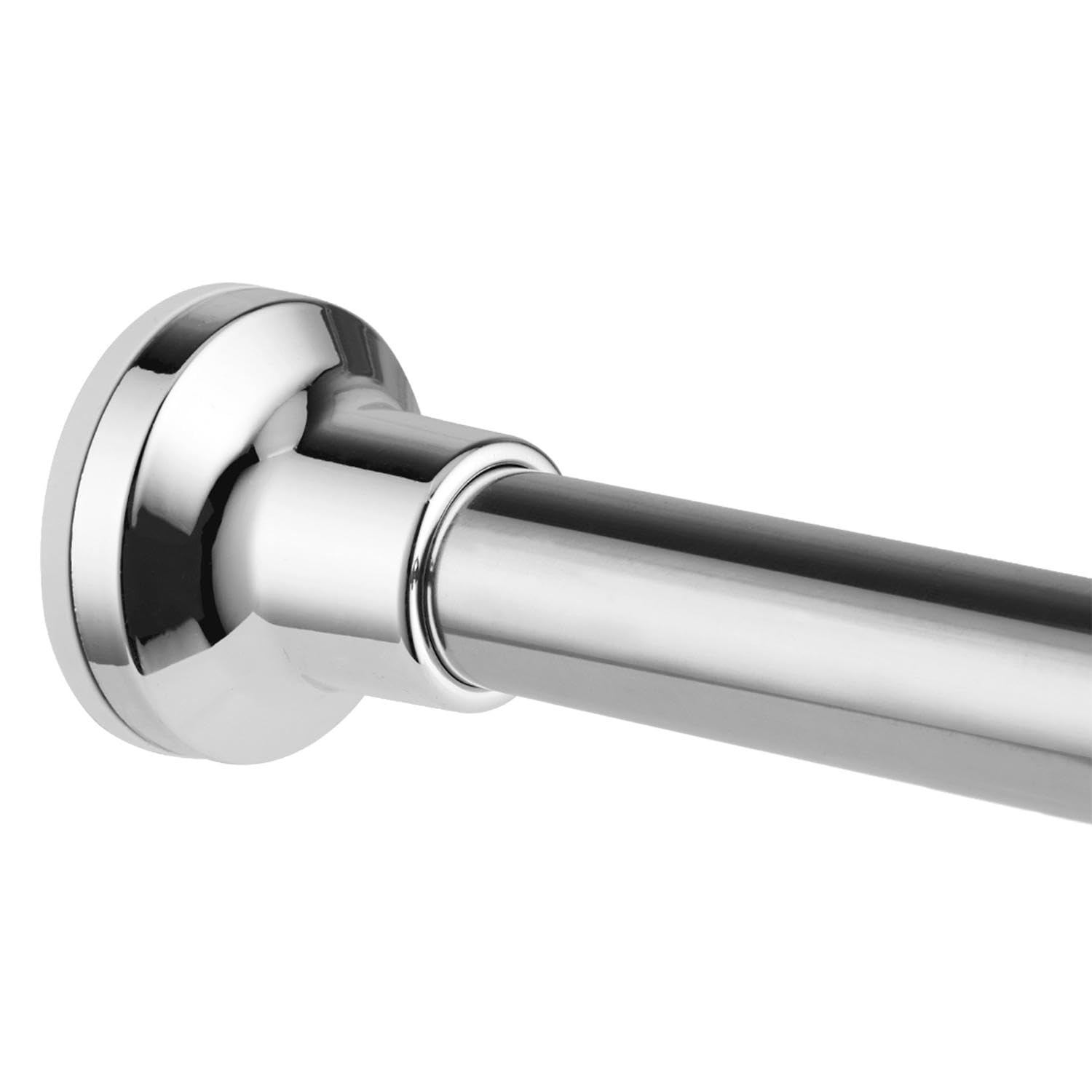 Asta Per Tenda Doccia Telescopica PrettyHome: Acciaio Inox 201, Regolabile Da 73 A 210 Cm