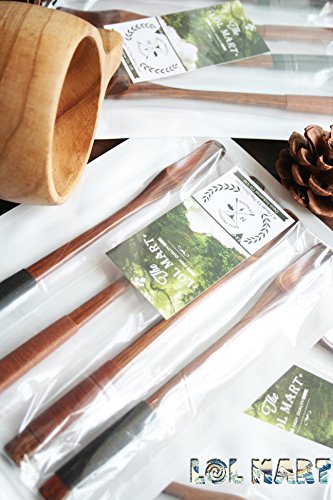 4Pcs Good Grips Wooden Coffee Tea Long Handle Mixing Spoons,Material Of Nanmu,8In #TOP7