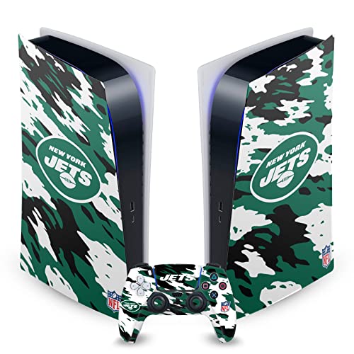 Skin PS5 Digital NFL New York Jets vinyle pour protéger la console des rayures et traces