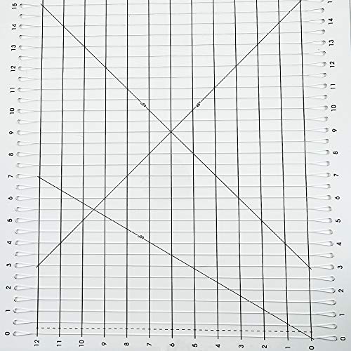 Shape Cut Plus 12 inch x 18 inch Slotted Ruler - Image 3