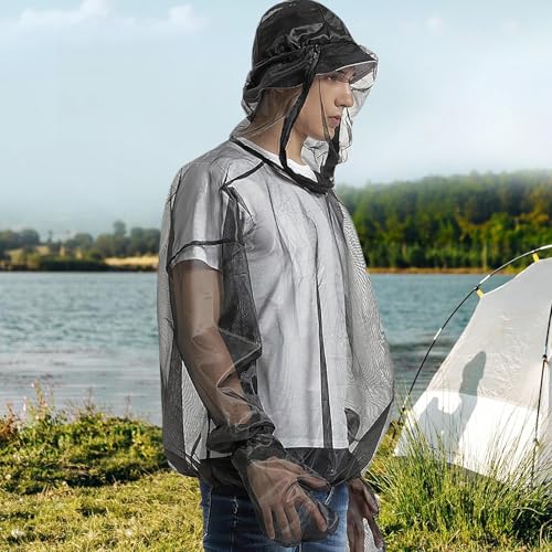 Fly Suit vêtement de protection anti-insecte en polyester léger pour camping