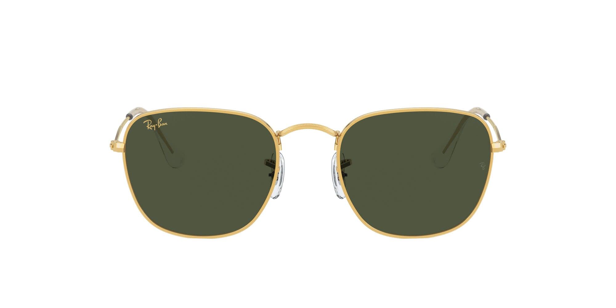 Ray-Ban RB3857 Frank Square Sunglasses, Legend Gold/G-15 Green, 51 mm