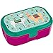 Produktbild Lutz Mauder Lunchbox * Lama * für Kinder Brotdose mit und ohne Namensdruck | Vesperdose Brotzeit Schule Brotzeitbox Lamas Kindergarten (ohne Name)