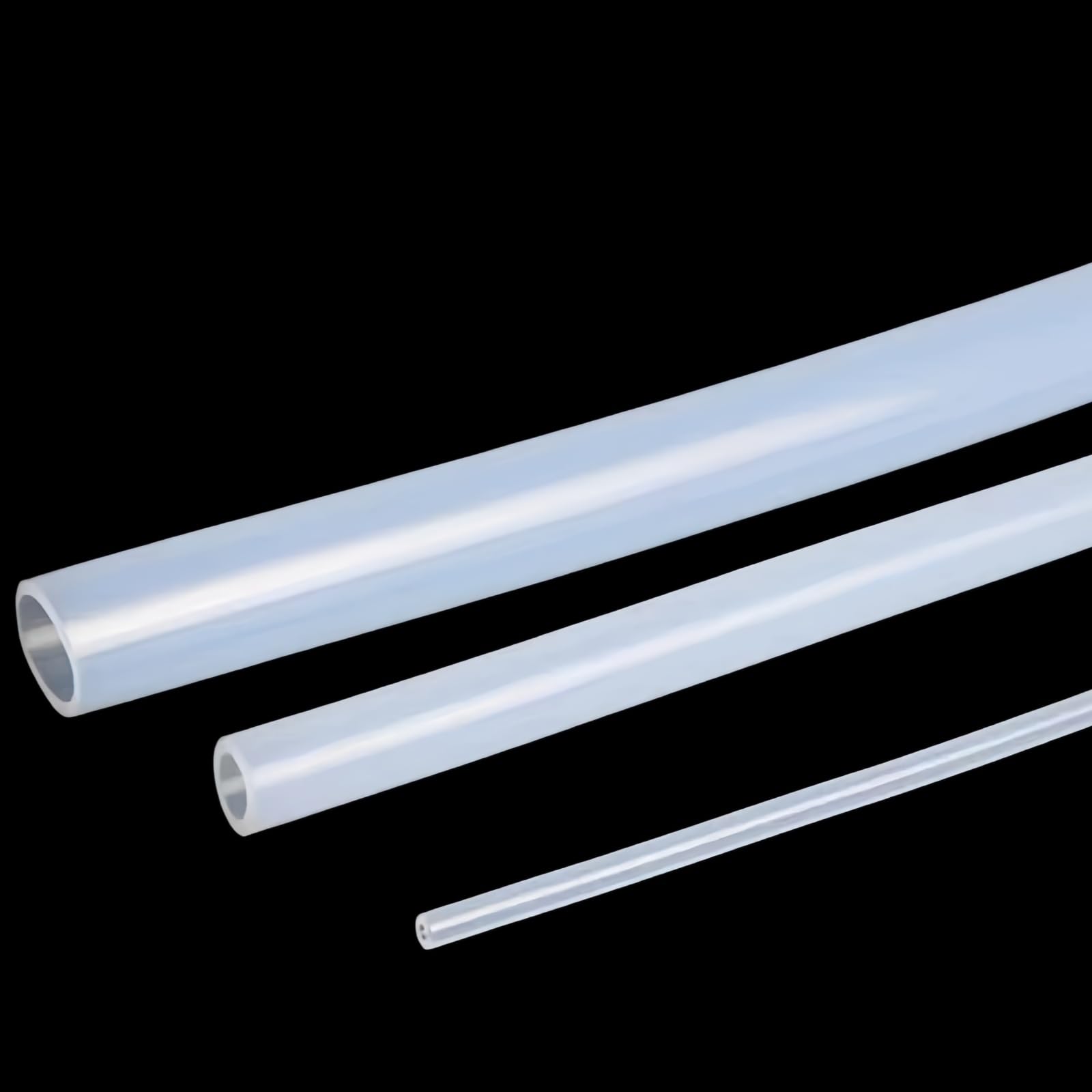 Purzen Silicone Tubing 6mm ID X 9mm OD Flexible Silicone Rubber Hose Transparent High Temperature Tolerant Tube for Garden Drip Irrigation Industrial Flow Conduits,10m