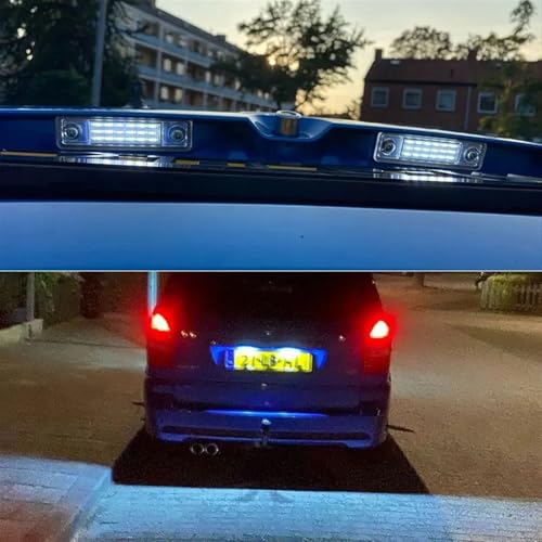 Luz LED para matrícula de coche Buick Excelle que soluciona bombillas fundidas y luz amarilla 5