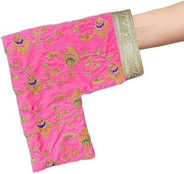 Japa Mala Gomukhi Bag for Chanting-Japa Beads Bag Pack of 1, Pink