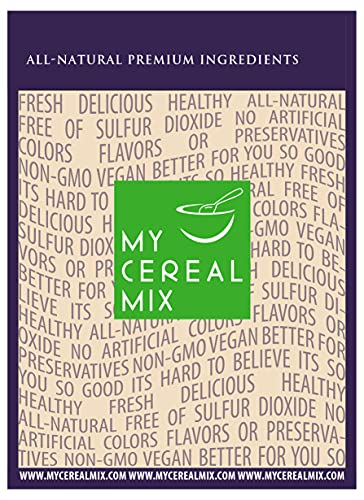 Sugar Free High Protein 50% Nuts and Seeds Muesli - All Natural Muesli Cereal - 10g Protein per Serving (Nutty Super Seeds)