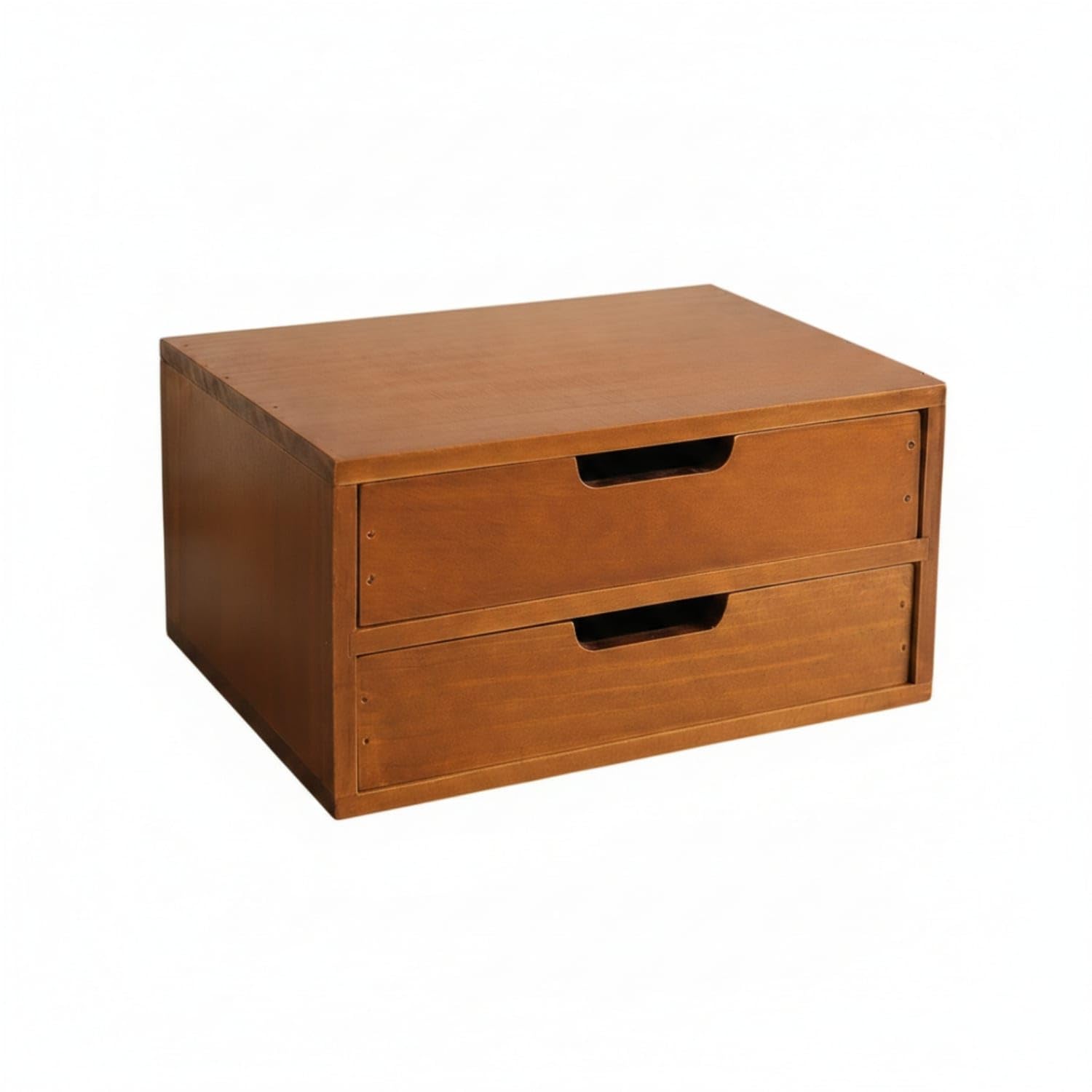 Compact Desk Organizer with Drawers Versatile Storage Cabinet with Drawers Space-Saving Tabletop Drawer Organizer Slim for Vanity, Office, 2 Drawers-image-28