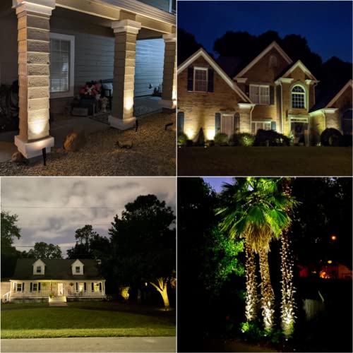 Malibu Low Voltage Floodlight Outdoor Landscape Lighting 176 Lumen 20W Halogen Warm White Skyline 12V Spotlight for Garden Yard Driveway Light 8308-9603-01 - Image 4