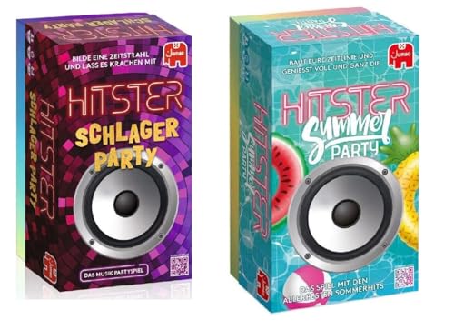 Jumbo Spiele - HITSTER 2er Set - Summer Party + SCHLAGERPARTY-NEU OVP