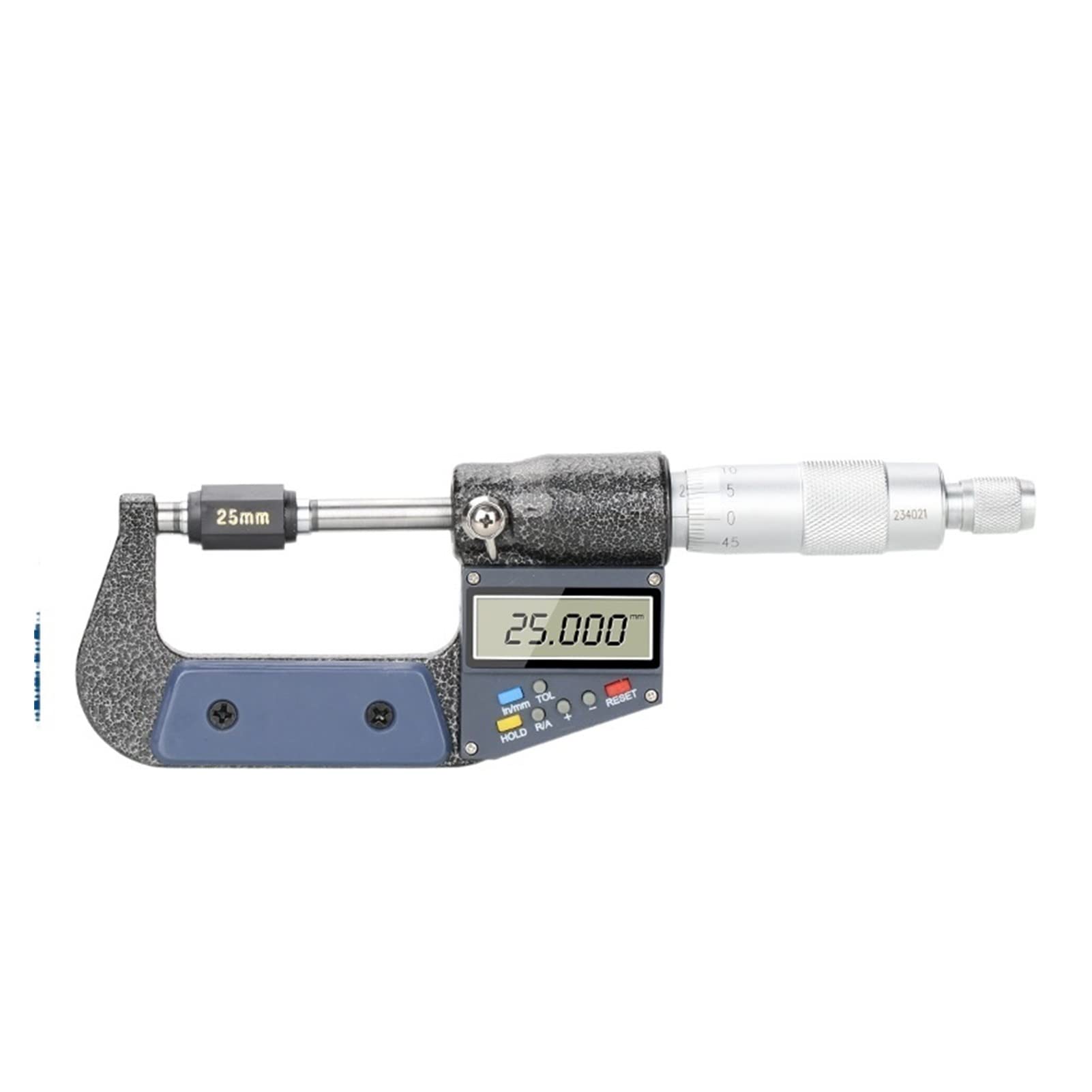 Mikrometer, Mikrometer, Außenmikrometer, Genauigkeit 0,001 mm, 0–25/50/75/100 mm, elektronischer digitaler Messschieber, Messwerkzeug, Präzisions-Maschinist