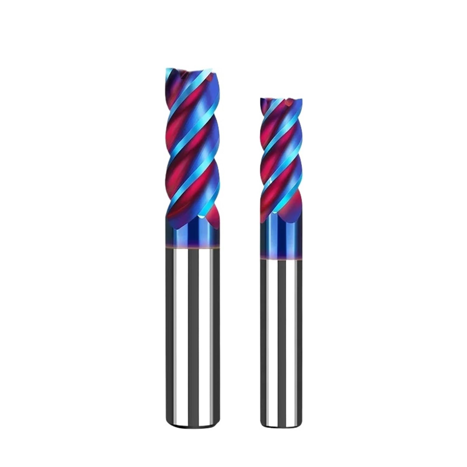 Fresa de carburo HRC65 8, 9, 10, 12, 17, 18 y 20 mm, 4 flautas, herramienta corte con revestimiento aleación, fresas mecanizado CNC(10X60X10X150)