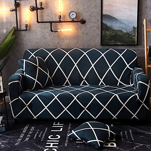 Athyior Fundas Decorativas para sofás 2 Plazas elasticas Antideslizante Furniture Protector de sofá Funda Couch Cover