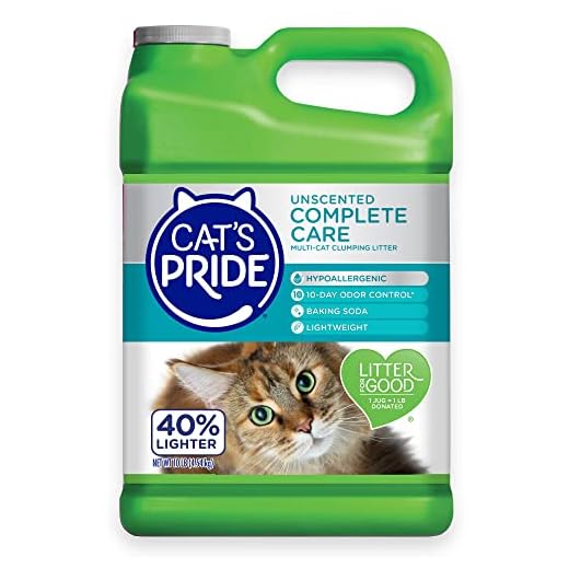 Cat's Pride Unscented Complete Care Hypoallergenic Multi-Cat Litter (C47710)