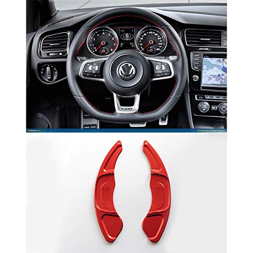 Extensiones para levas de volante para Volkswagen Golf MK7, Scirocco GTi R, de Pinalloy Cover