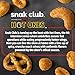 Snak Club x Hot Ones Tangy Chili Snack Mix, Mild Spicy Snacks with Peanuts, Pretzels, Sesame Sticks, Toasted Corn & Cashews, Inspired by Hot Ones Hot Sauce, 10 oz Bag