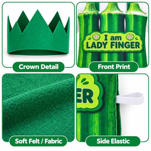 Image of Raj Costume Kids Fruit & Vegetable Fancy Dress Costume | Soft Felt Fruit and Vegetable Cutout Costume for Boys & Girls | School Annual Function