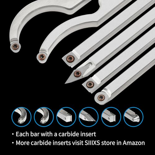 SIIIXS 6-Piece Carbide Tool Kit