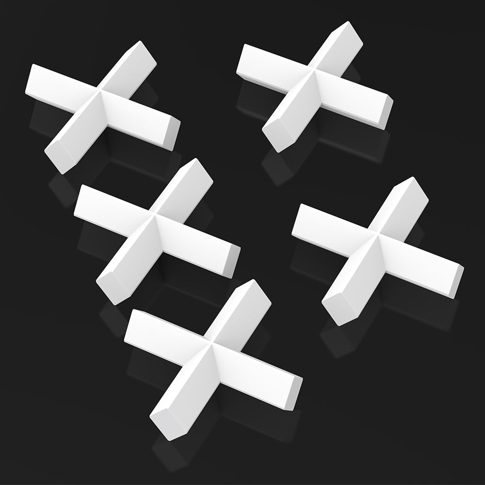 stonylab 5-Pack Kreuzform Magnetisch Rührer Rührer Bar, 50 x 10 mm PTFE-Beschichtete Magnetische Rührer Bars Weiß Rührer Mixer für Rührer