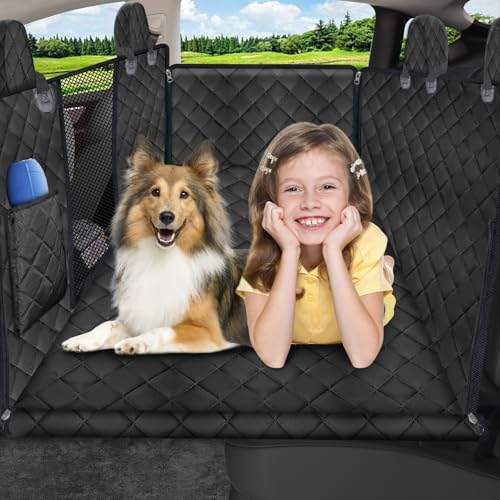 URPOWER Dog Back Seat Extender for Tesla Model Y, Hard Bottom Dog...