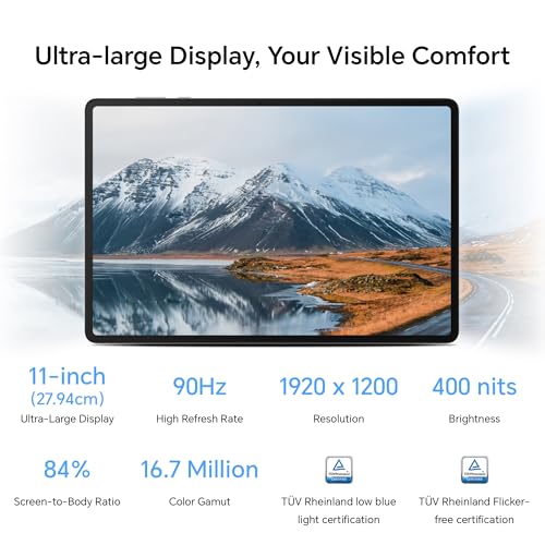 HONOR-Pad-X8a-with-Free-Flip-Cover-2794cm-11-inch-Wi-Fi-Tablet-4GB-RAM-128-GB-ROM-Expandable-Up-to-1TB-FHD-Display-90Hz-Refresh-Rate-8300mAh-Battery-Quad-Speakers-Snapdragon-680-Android-14