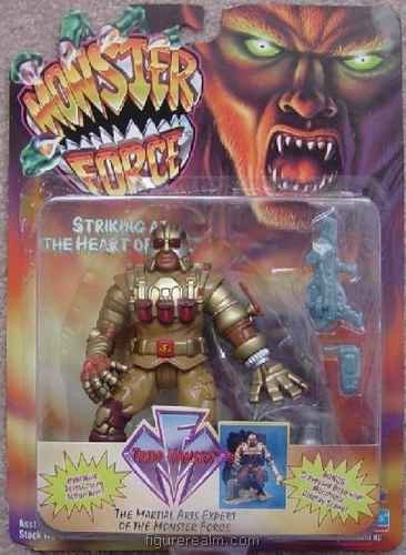MONSTER FORCE TRIPP HANSON ACTION FIGURE