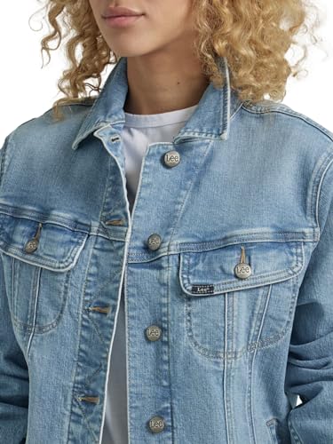 Lee Women's Legendary Rider Denim Jacket, Sunday, X-Large - image 2