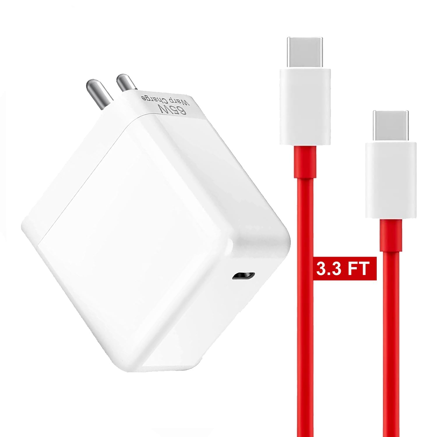 Original OnePlus 65W USB-C SUPERVOOC/Warp/Dash Fast Power Charger Adapter with 3.3 FT Type-C to C Red Cable Compatible for Oneplus 9 Pro, 9R, 9, 8 OnePlus Nord Ce 5G, Ce 2 Lite 5G/ Nord 5G, (White) (B0CYGZ5QH7) Amazon Price History, Amazon Price Tracker