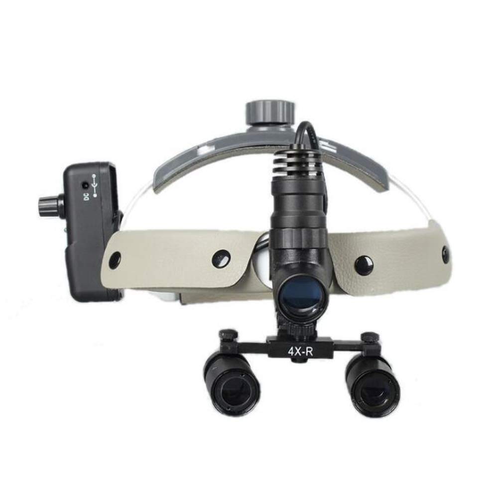 Buy BD.Y Dental Loupes, Medical Magnifier Surgical Headlights 4X