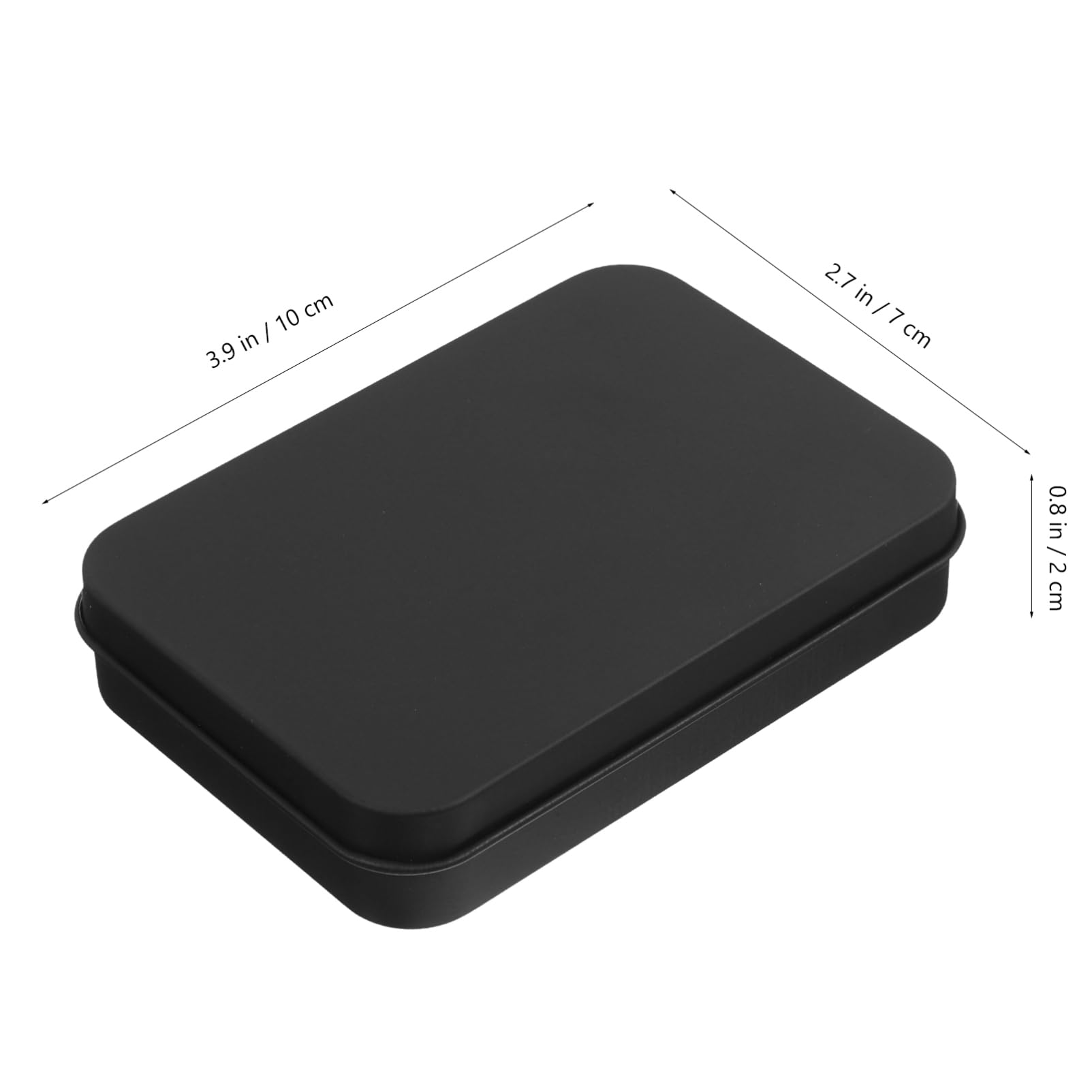 VILLCASE 5 Set Di Scatole Portaoggetti in Resiliente Per Carte Da Gioco Da Poker Con Coperchio Bloccabile 3 Pezzi * 5