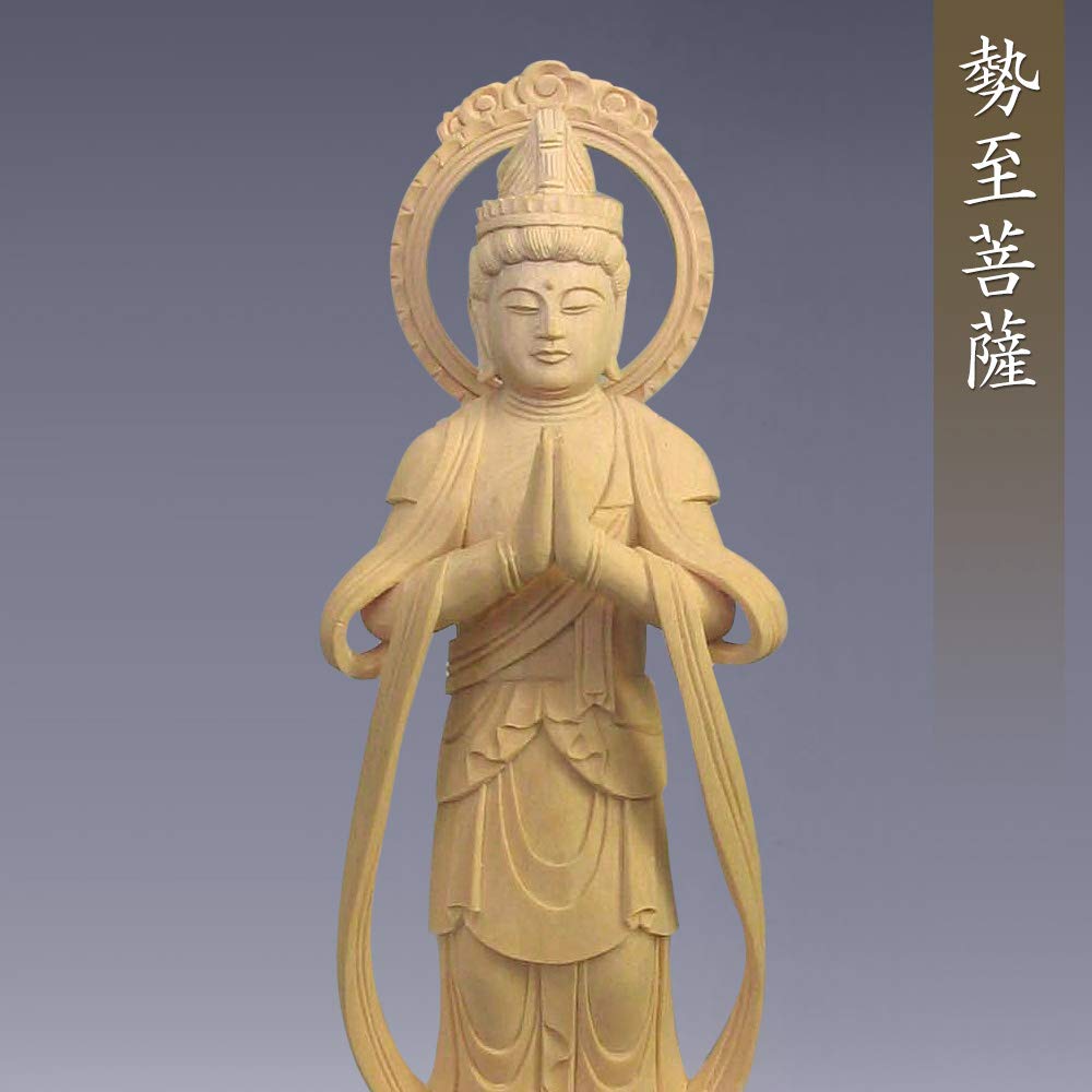 Amazon｜仏壇屋 滝田商店 仏像 観音菩薩・勢至菩薩(阿弥陀如来・天台宗 