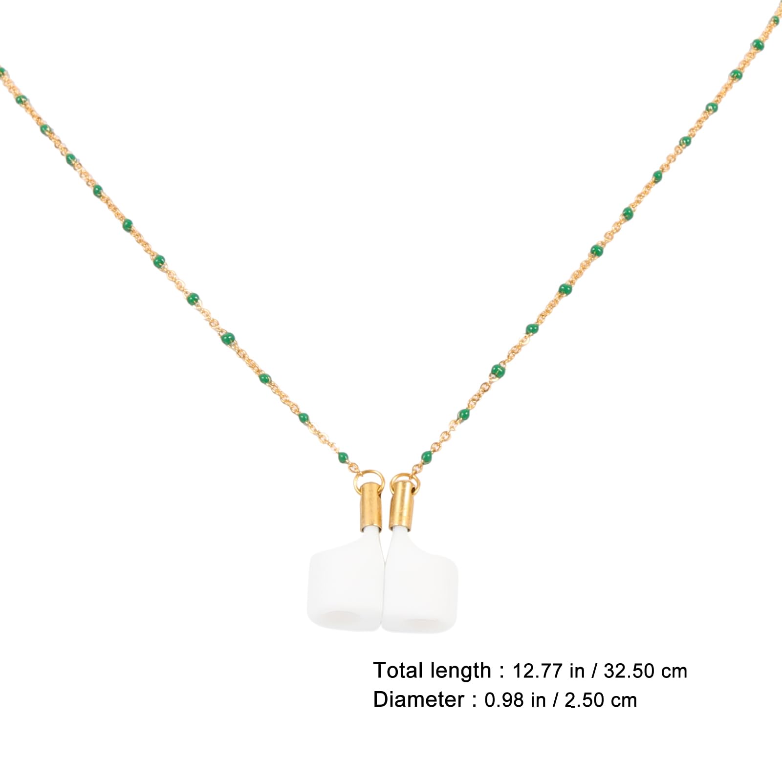 Collana Auricolari, CORNMI Faux perle collana Perline di cuffie con
