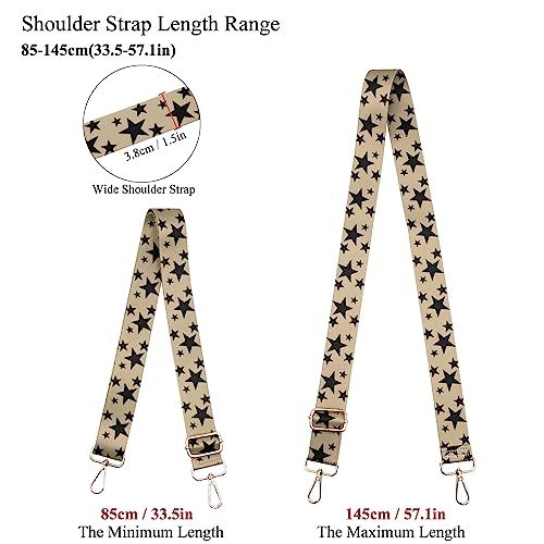 Image of Long Keeper Wide Purse Strap - Adjustable Shoulder Strap Crossbody Handbag Replacement Bag Strap Guitar Straps