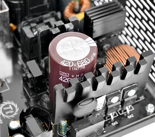 Toughpower GF A3 650W Gold | Full Modullar | ATX 3.0 | PCIe Gen 5, alimentatore di rete incluso, cavo di collegamento - Mouse gaming - Immagine 5