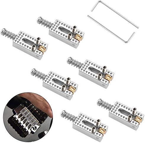 Gitarren Vibrato Saitenhalter Tremolo für LP SG E Gitarren, Silber