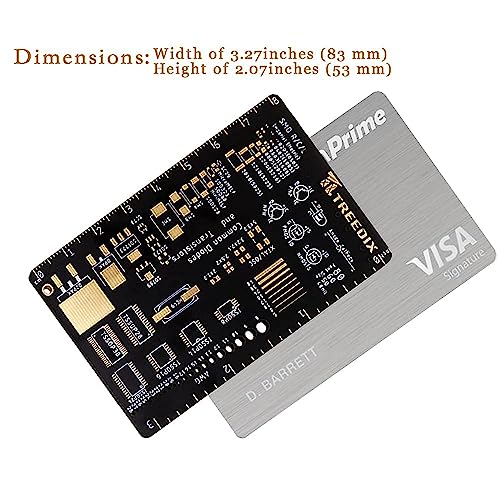 Treedix 2PCS PCB SMD AWG Rulers - Image 3